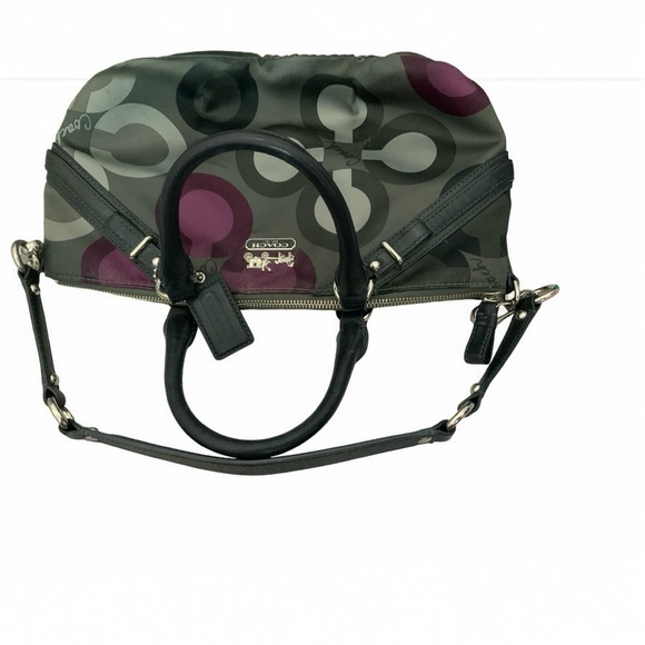 Coach madison Sophia sateen clover satchel-approx. 9.25”x12”x3”-Retail $278 - Picture 7 of 8